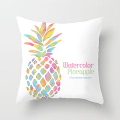 Colorful Fruit Print Sofa Cushion Cover