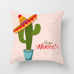 Colorful Fruit Print Sofa Cushion Cover