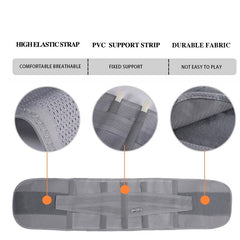 Adjustable Exercise Waist Support Fitness Belt