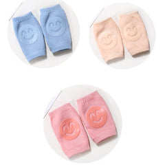 Summer Terry Baby Socks with Knee Pads