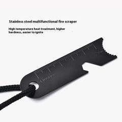 Stainless Steel Outdoor Camping Flint Fire Starter