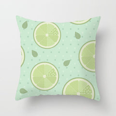 Colorful Fruit Print Sofa Cushion Cover
