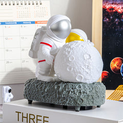 Wireless Speaker Astronaut Desktop Decoration Night Light