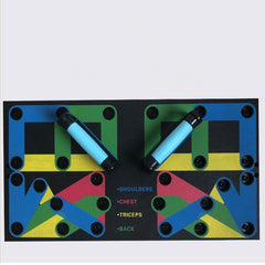 Nine-Function Push-Up Board Training System