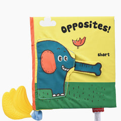 Good Night Baby Cloth Rattle Book