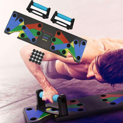 Nine-Function Push-Up Board Training System