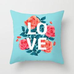 Colorful Fruit Print Sofa Cushion Cover