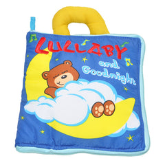 Good Night Baby Cloth Rattle Book