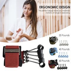 Hand Yoga Finger Resistance Band Trainer