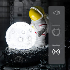 Wireless Speaker Astronaut Desktop Decoration Night Light