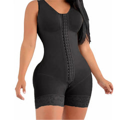 High Compression Fajas Colombiana Short Girdles With Brooches Bust For Daily And Post-Surgical Use Slimming Sheath Belly Women