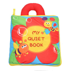 Good Night Baby Cloth Rattle Book