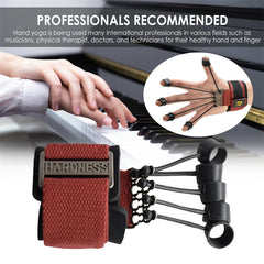 Hand Yoga Finger Resistance Band Trainer