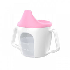 Silicone Straw Baby Feeding Bottle Mug