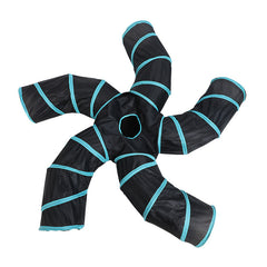 Tree Pattern Tunnel Interactive Cat Toy