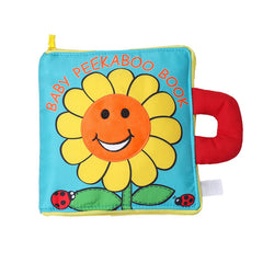 Good Night Baby Cloth Rattle Book