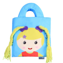 Good Night Baby Cloth Rattle Book