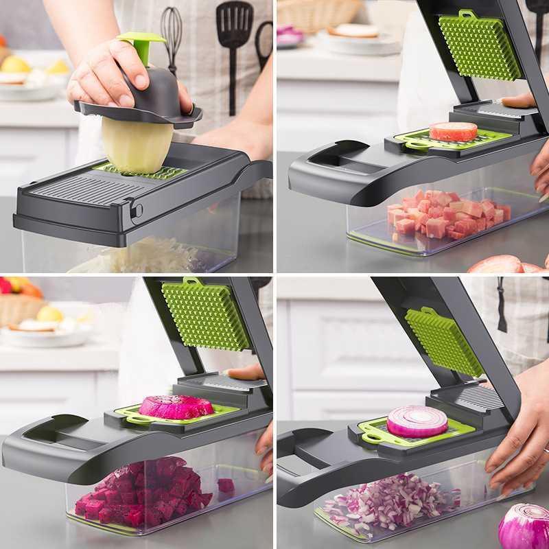 Household Vegetable Slicer and Silk Cutter
