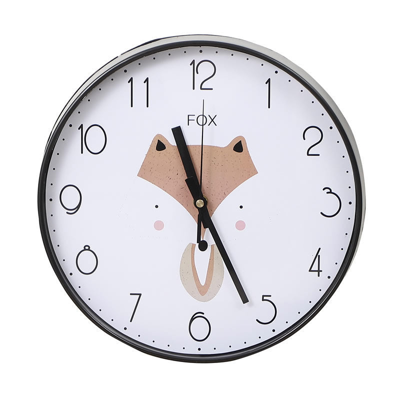 Round Silent Sweep Second Wall Clock