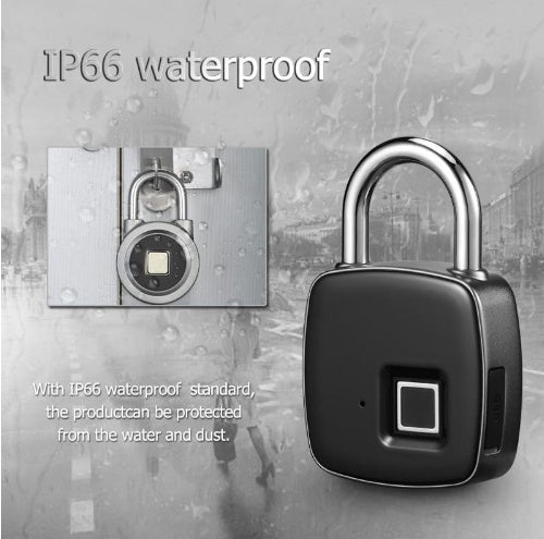Smart Fingerprint Padlock for Security
