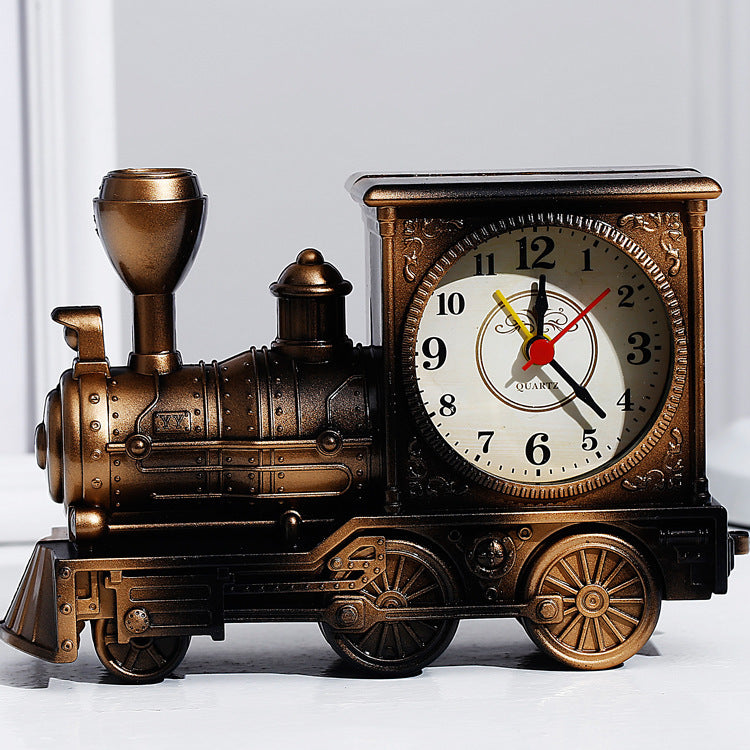 Vintage Antique Locomotive Alarm Clock