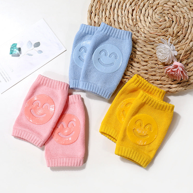 Summer Terry Baby Socks with Knee Pads