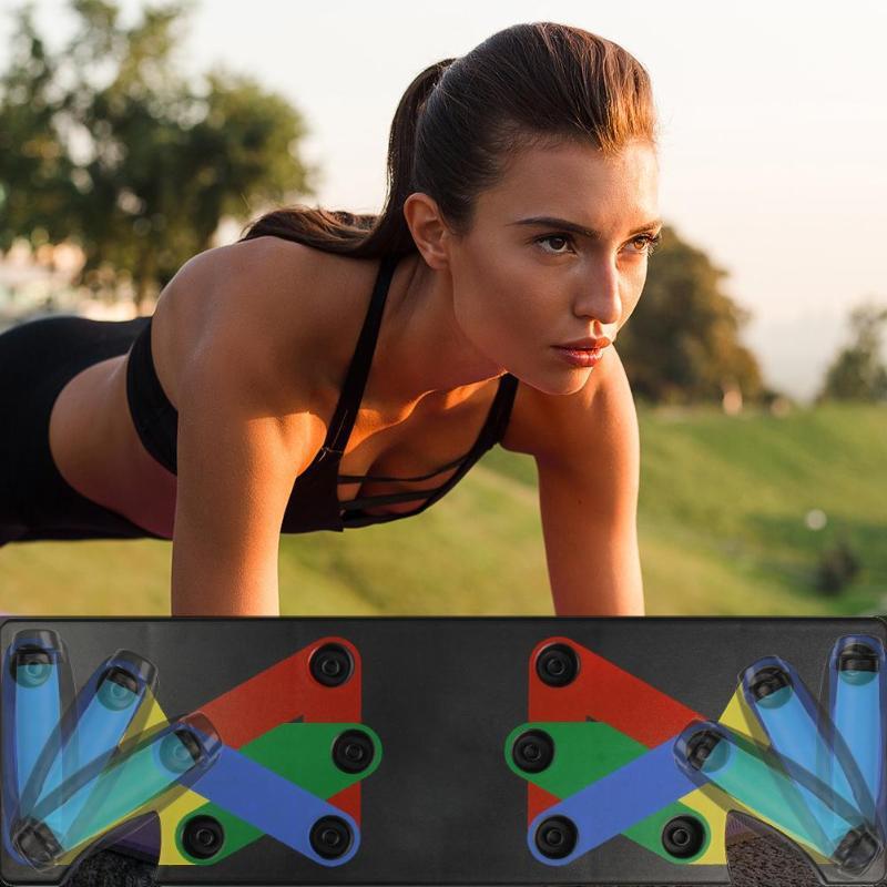 Nine-Function Push-Up Board Training System