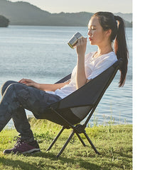 Ultralight Folding Outdoor Camping Moon Chair