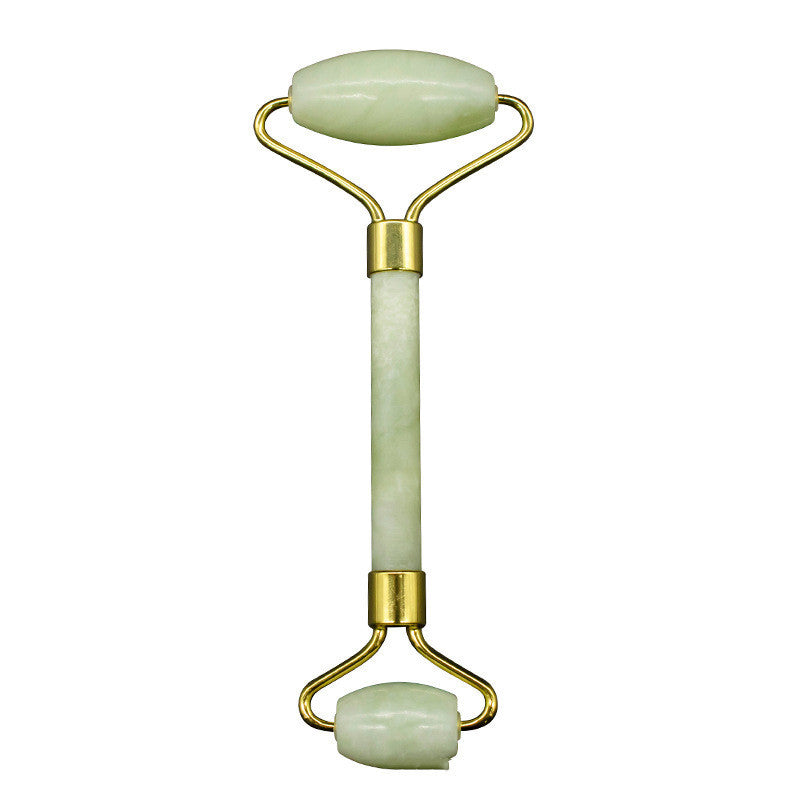 Jade Double-Head Facial Roller Massager