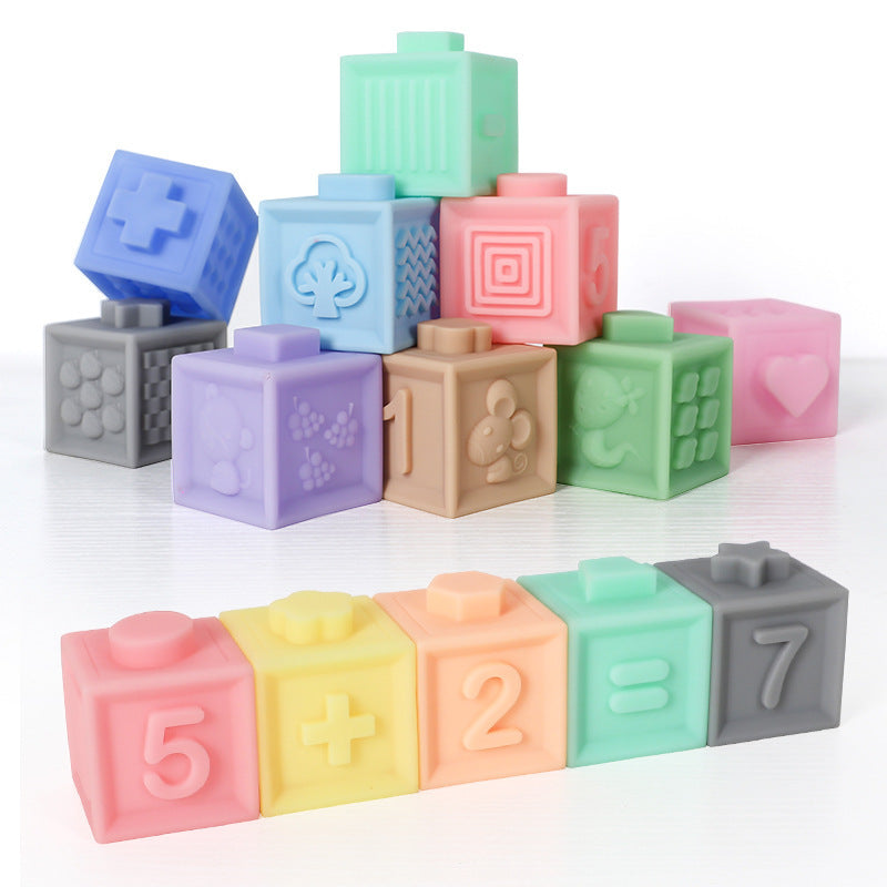 Soft Building and Relief Blocks Set