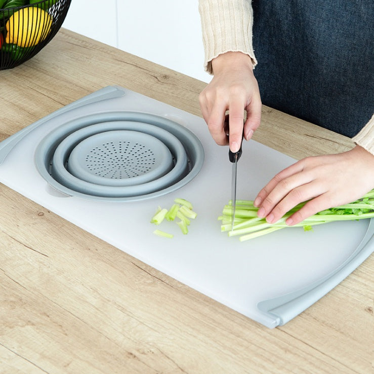 Innovative 3-in-1 Folding Chopping Board