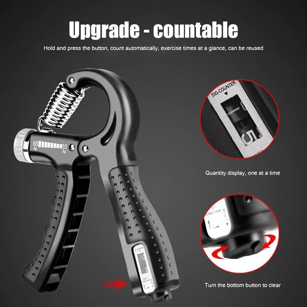 Adjustable Hand Grip Strength Trainer Exerciser