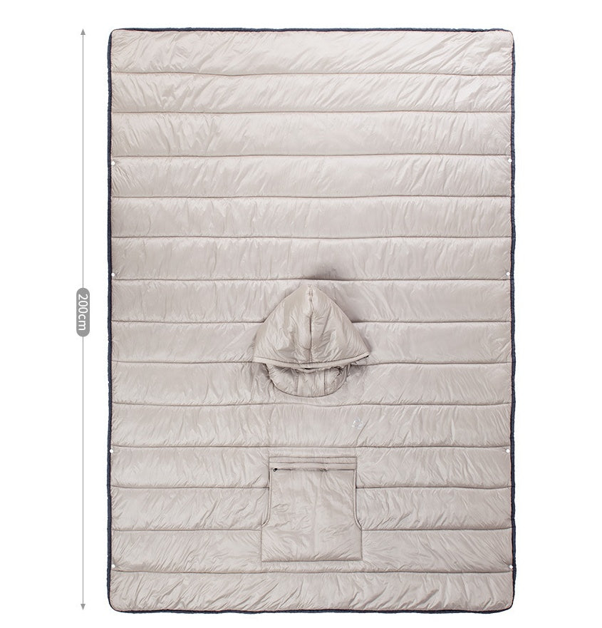 Portable Wearable Camping Quilt Sleeping Bag