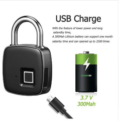 Smart Fingerprint Padlock for Security