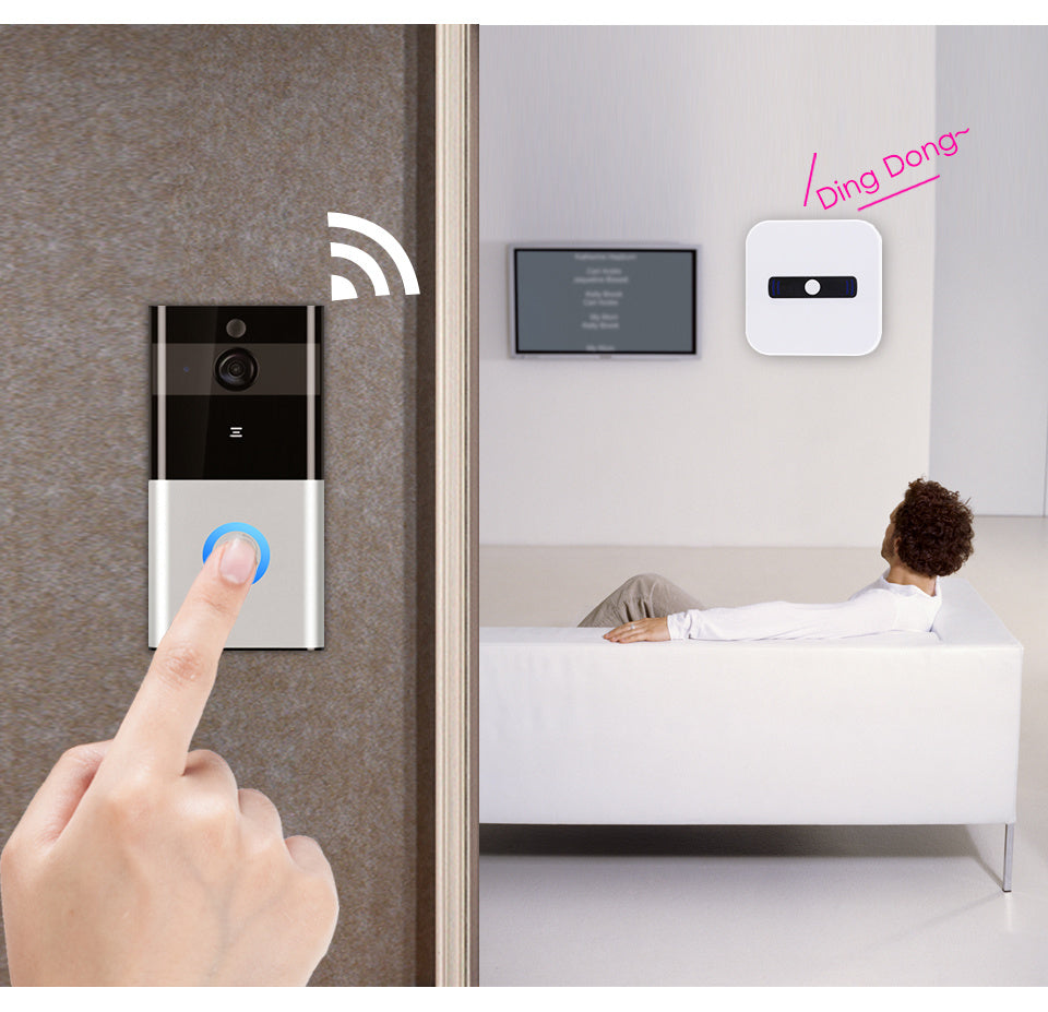 Marlboze 720P WiFi Smart Video Doorbell