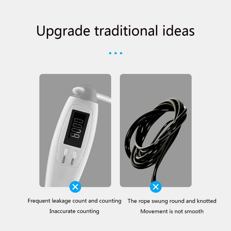 Cordless Smart Digital Fitness Jump Rope