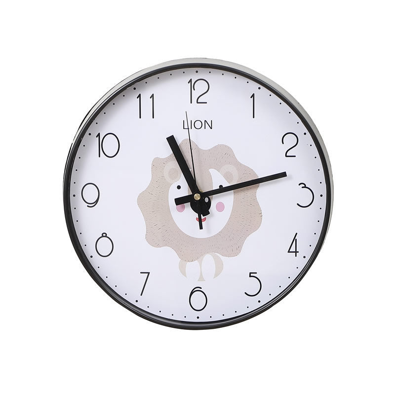 Round Silent Sweep Second Wall Clock