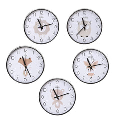 Round Silent Sweep Second Wall Clock
