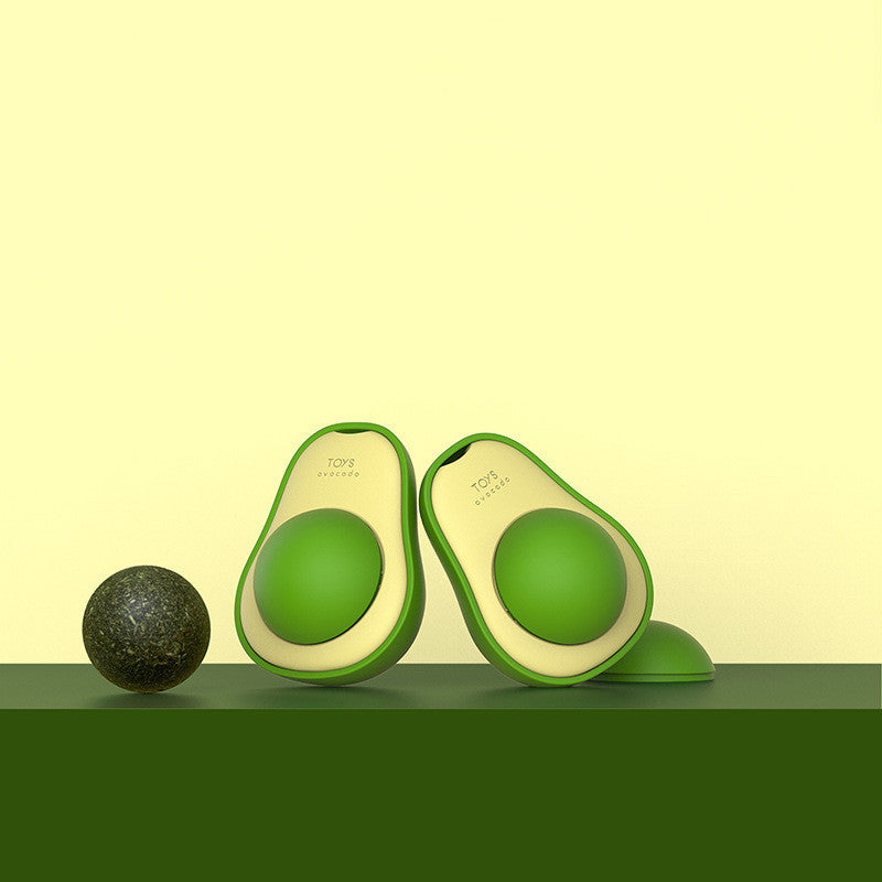 Avocado Catnip 360° Rotating Cat Toy