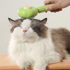 Sunflower Shape Pet Grooming Cat Comb