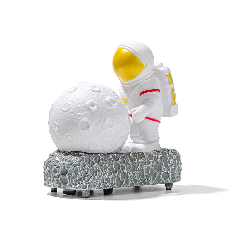 Wireless Speaker Astronaut Desktop Decoration Night Light
