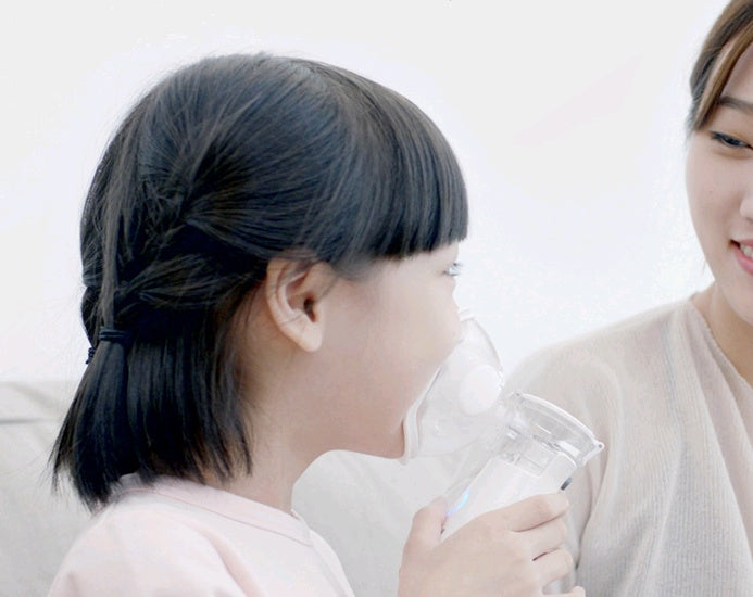Handheld nebulizer M102 granules refine cough sputum clear lung ultrasound mesh children quiet small portable