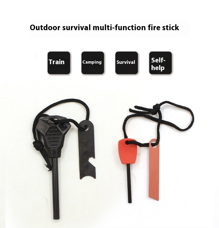 Stainless Steel Outdoor Camping Flint Fire Starter