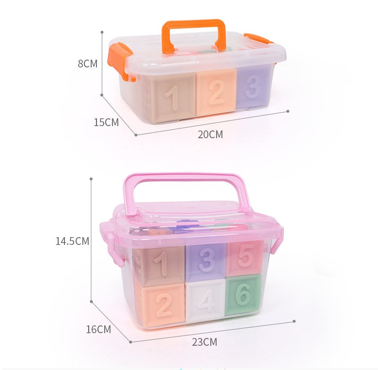 Soft Building and Relief Blocks Set