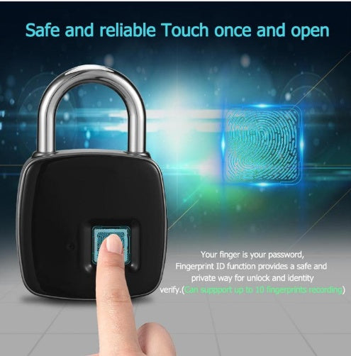 Smart Fingerprint Padlock for Security