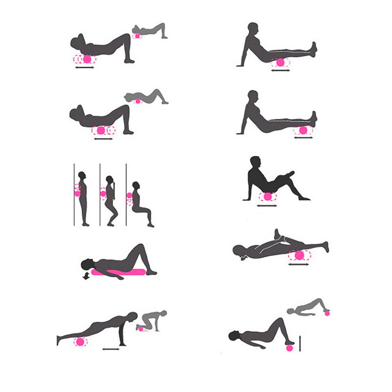 High-Density Yoga Foam Roller Massager