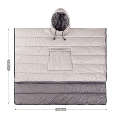 Portable Wearable Camping Quilt Sleeping Bag