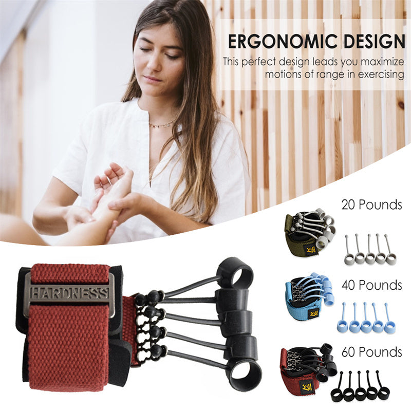 Hand Yoga Finger Resistance Band Trainer