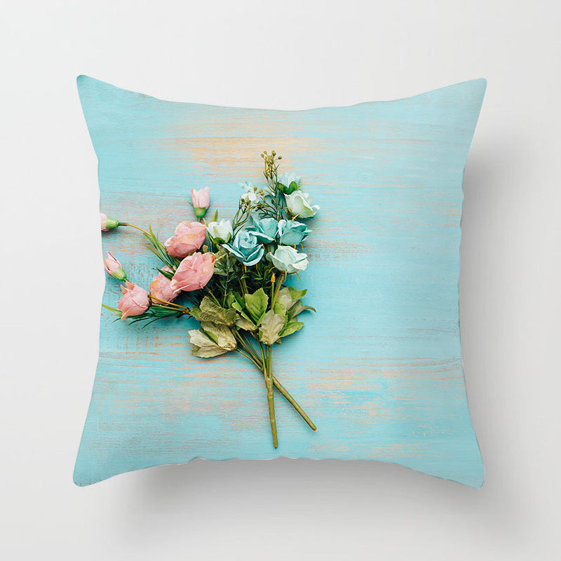 Colorful Fruit Print Sofa Cushion Cover