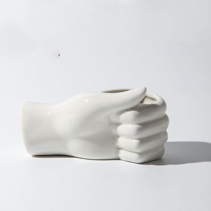 Modern Ceramic Human Body Art Vase